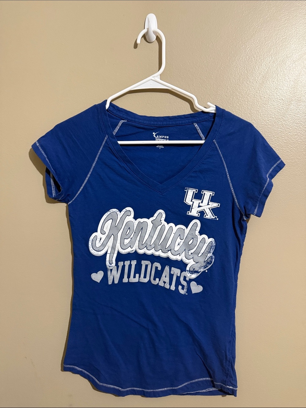 Kentucky Wildcats Blue V-Neck Tee